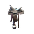 Load image into Gallery viewer, Fort Worth Barrel Race Saddle w/Opti Flex Tree - Turquoise

