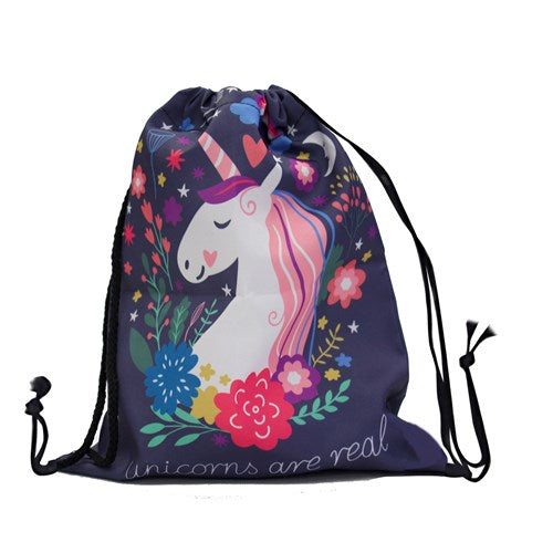 Unicorn Drawstring Bags