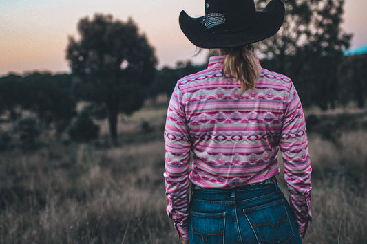 Pink Aztec Arena Shirt