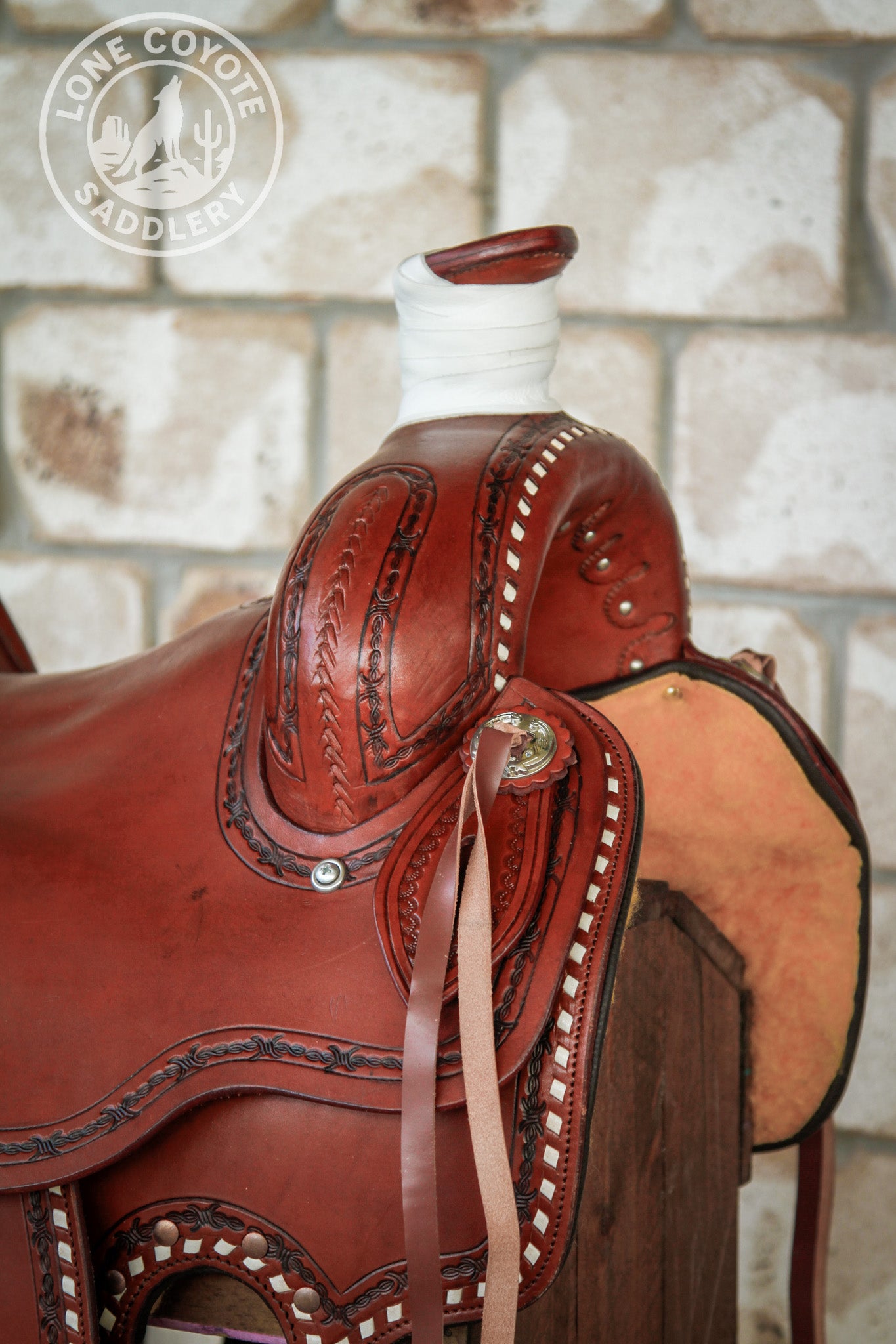 Lone Coyote Fully Mounted Ranch Saddle Set – PREORDER