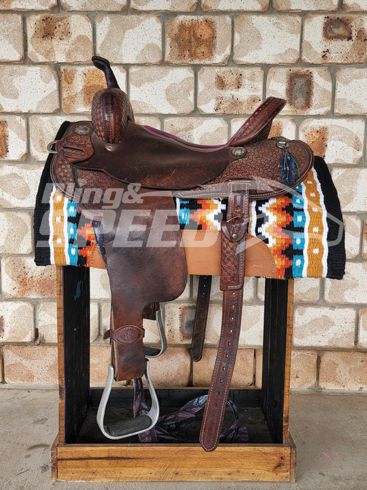 17. "Copper Unicorn" Saddle Pad (7873220772078)