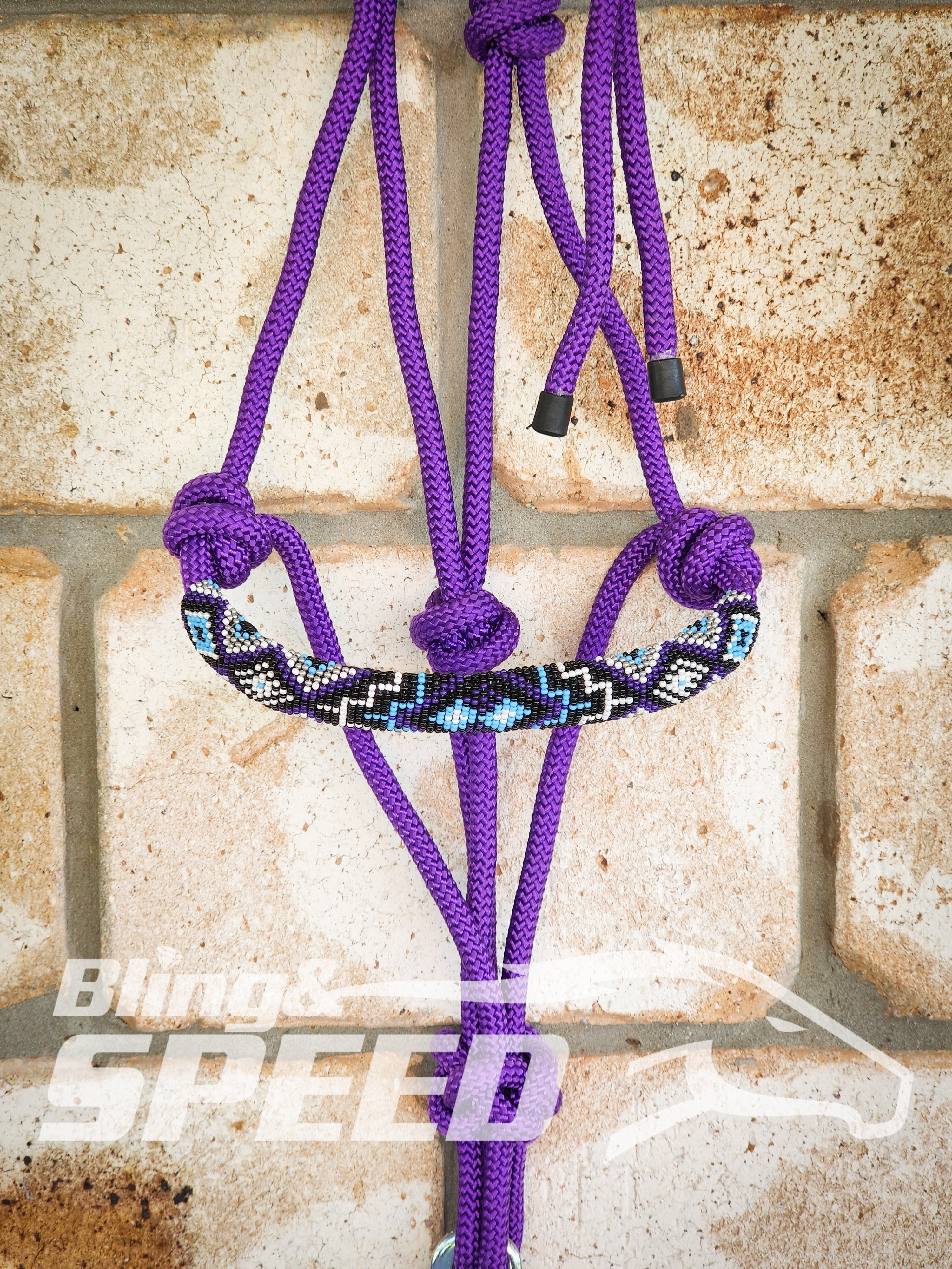 Beaded Rope Halter (8028568256750) (8058345292014)