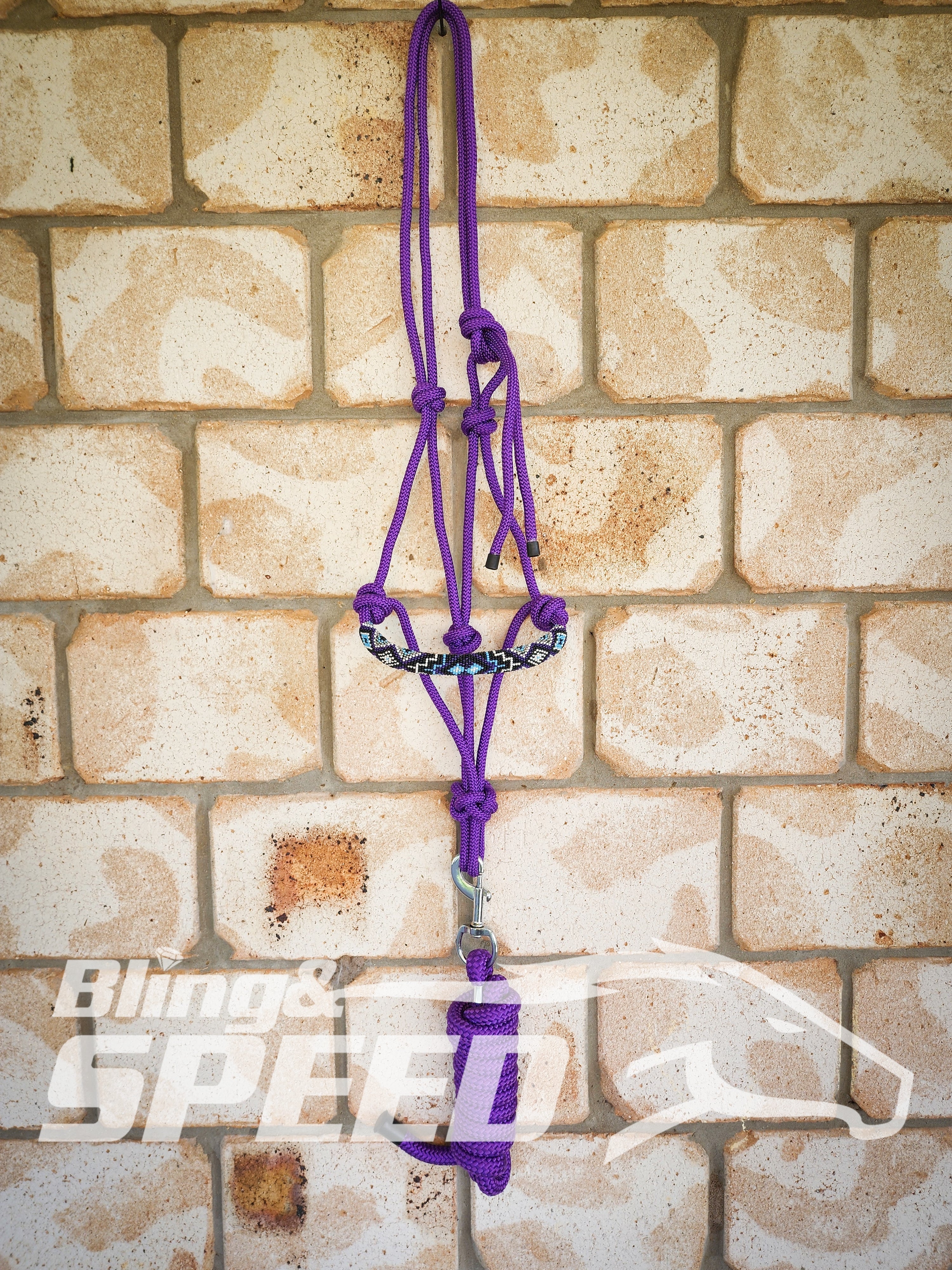 Beaded Rope Halter (8028568256750) (8058345292014)