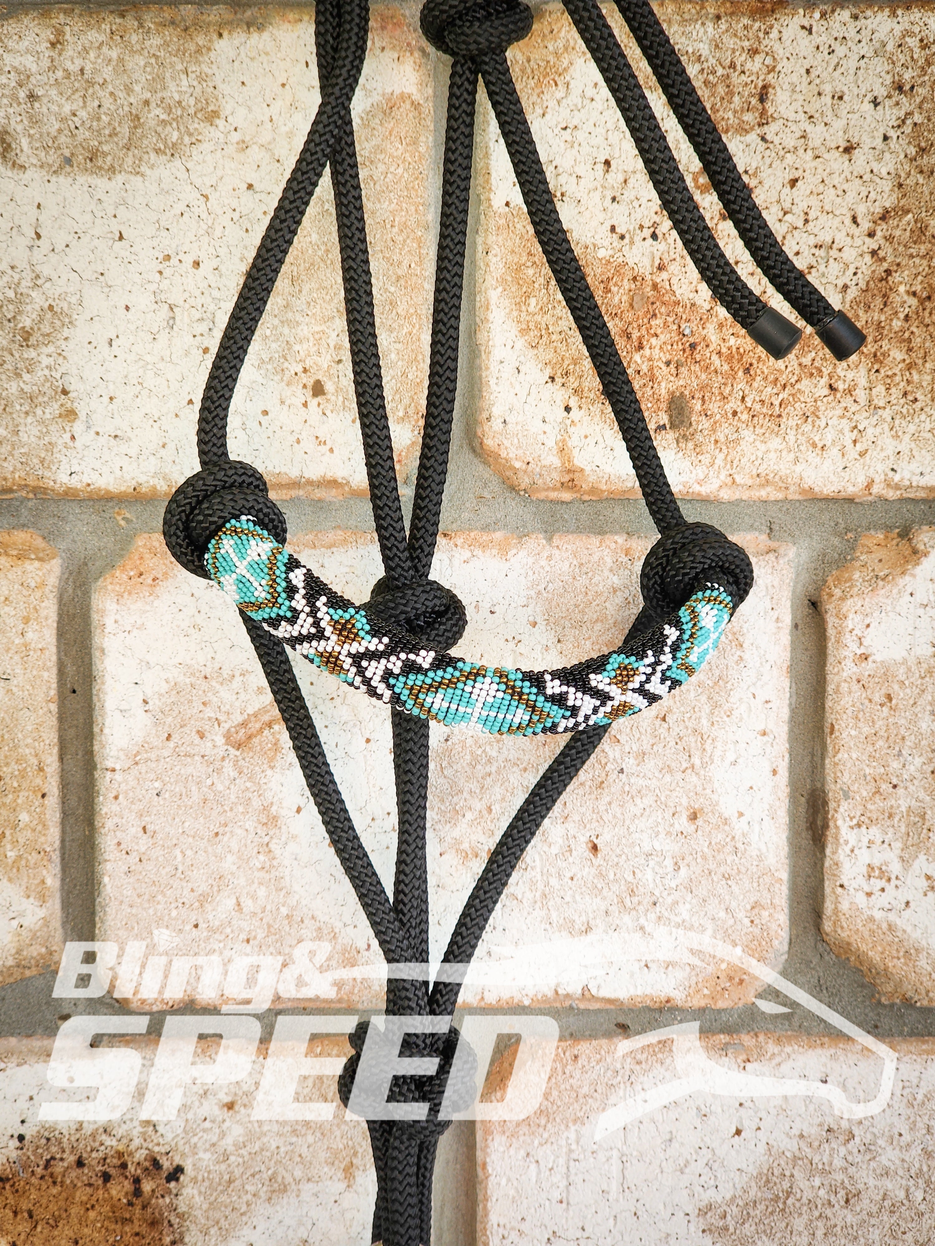 Beaded Rope Halter (8028568256750) (8058358792430)
