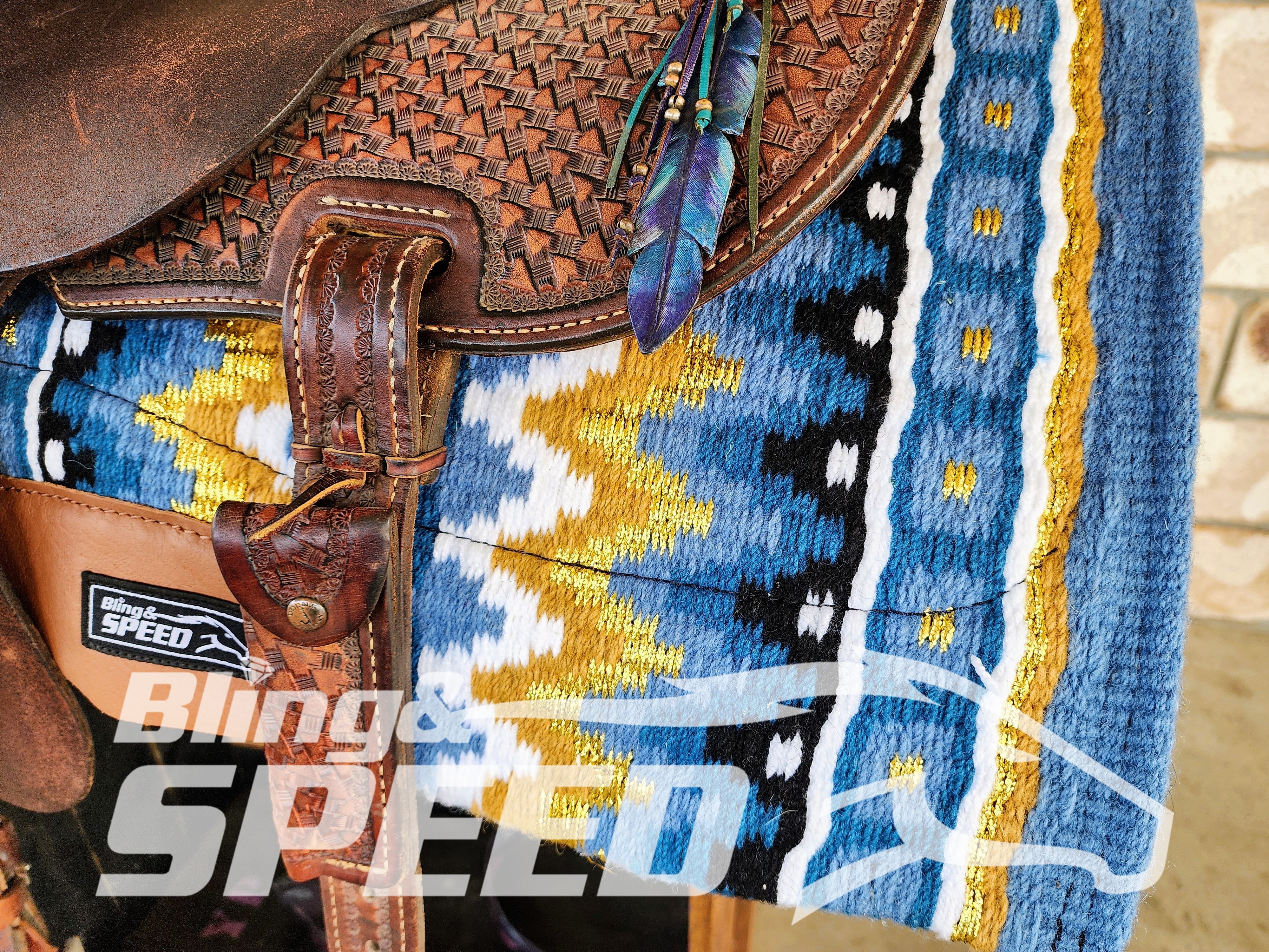 49. Cinderella Unicorn Saddle Pad