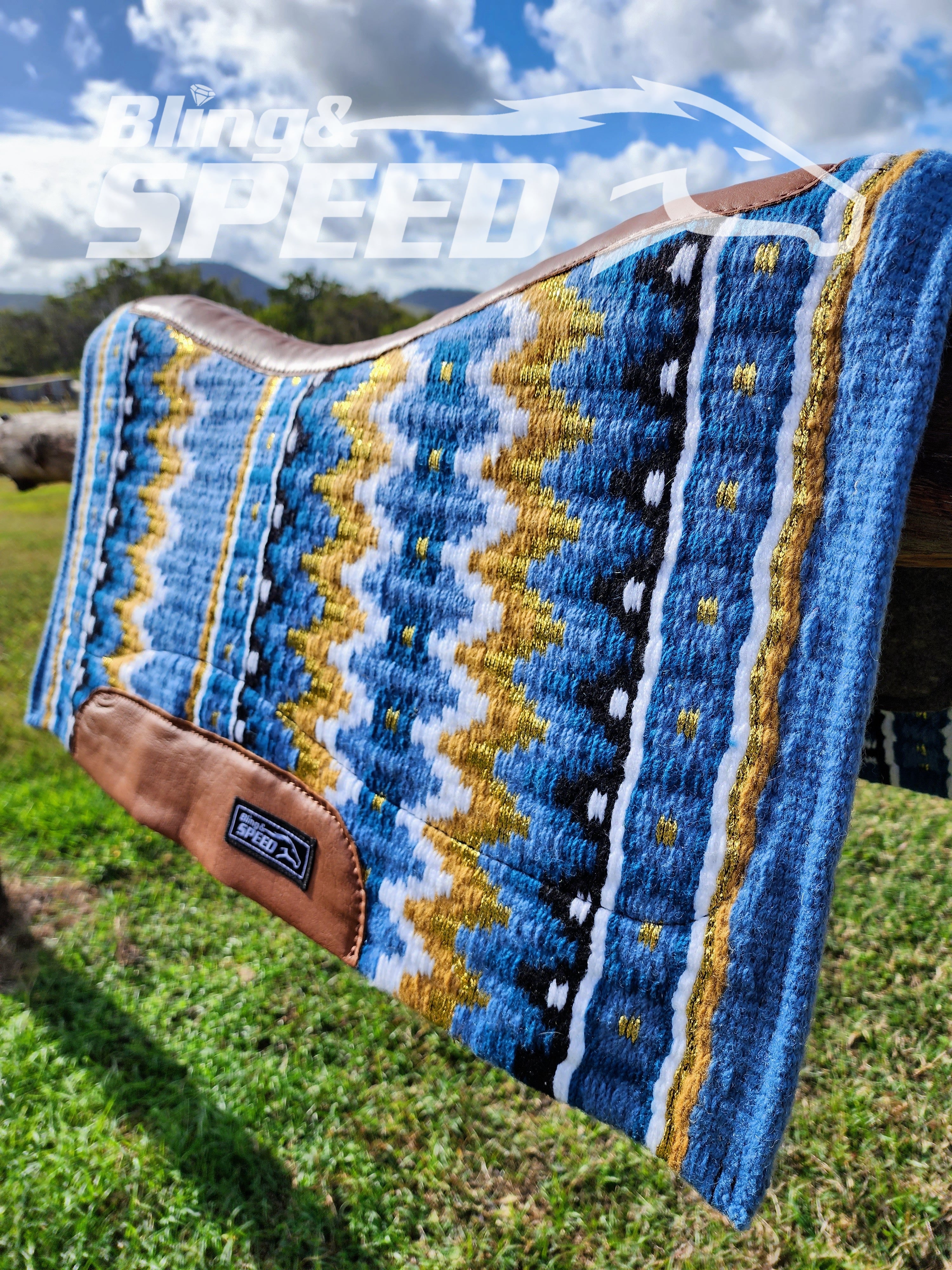 49. Cinderella Unicorn Saddle Pad
