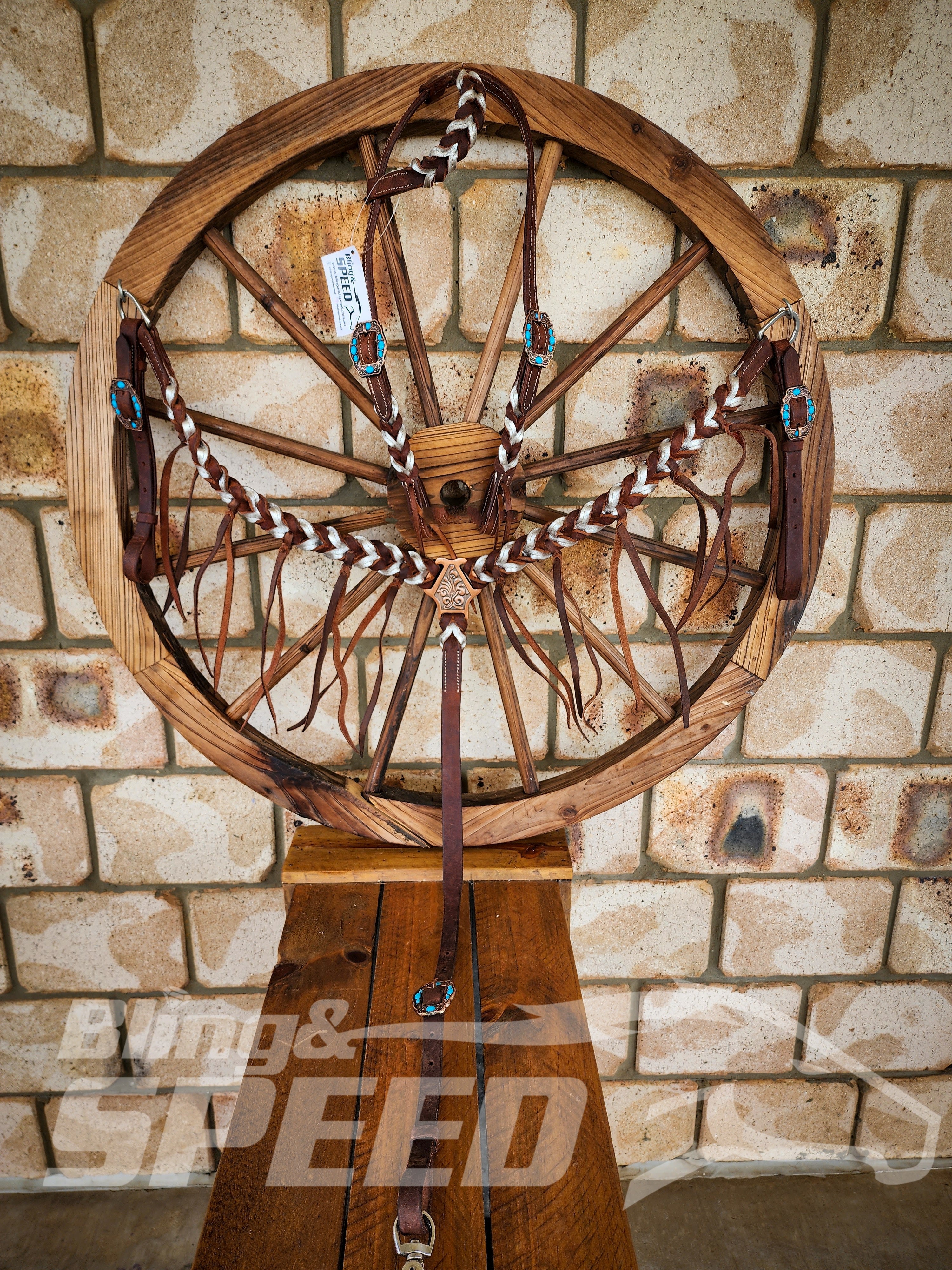 Twisted Bloodknot Bridle and Breastcollar