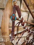 Load image into Gallery viewer, Twisted Bloodknot Bridle and Breastcollar
