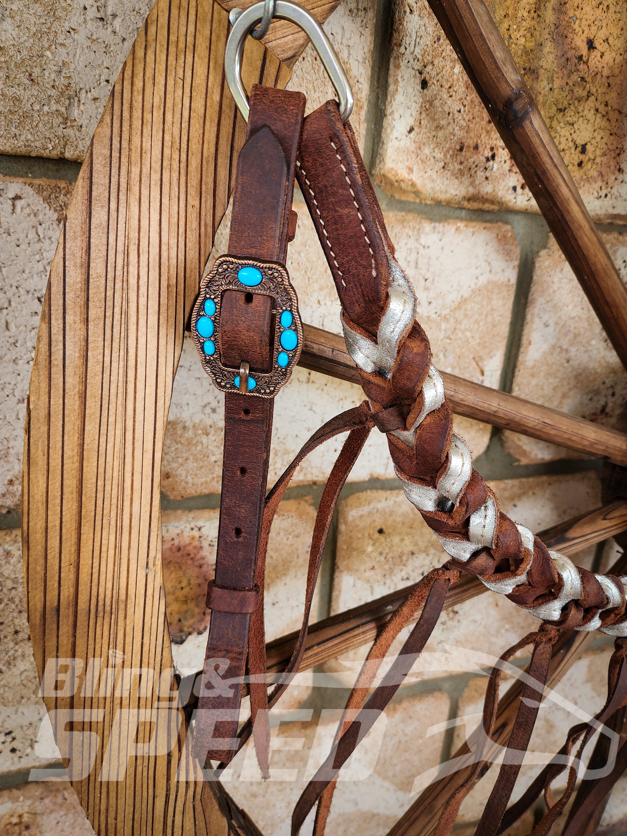 Twisted Bloodknot Bridle and Breastcollar