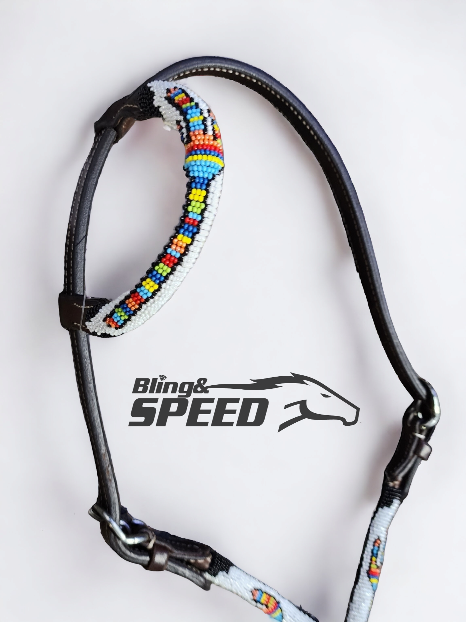 Beaded One Ear Bridle - Various Designs