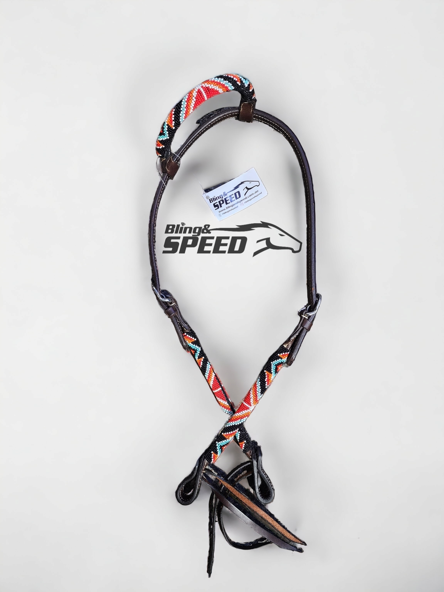 Beaded One Ear Bridle - Various Designs