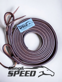 Bling & Speed Leather Split Reins