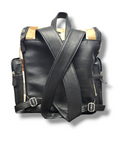 Load image into Gallery viewer, Cowhide and Leather Backpack with Cards
