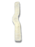 Load image into Gallery viewer, Shoulder Relief Girth with Removable Velcro Synthetic Wool Liner - Flower Tooling
