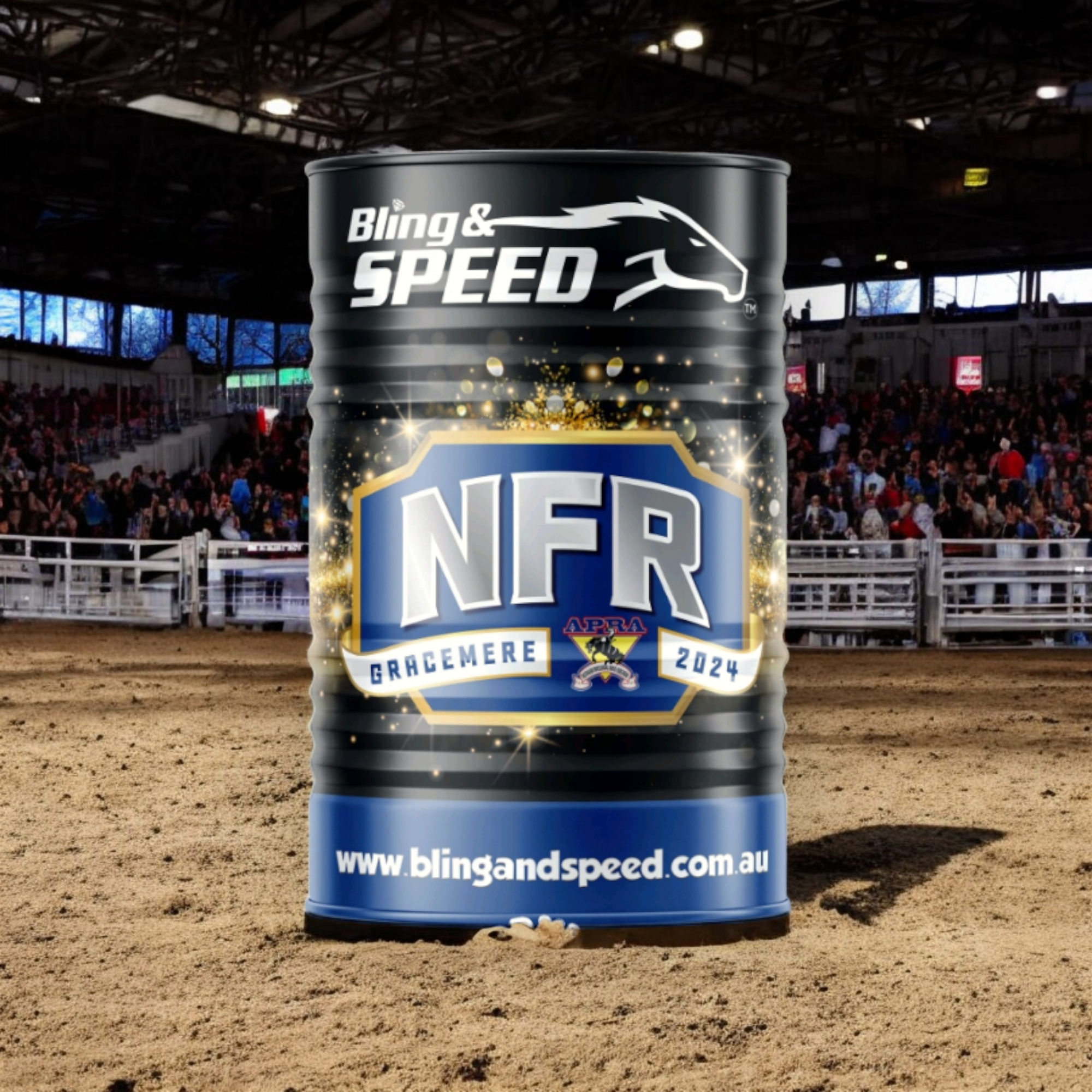 NFR Barrel Cover Stubby Coolers