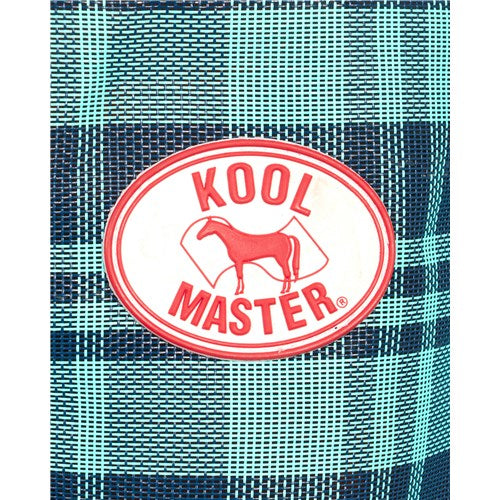 Kool Master PVC Shade Mesh Combo - Turquoise/Navy