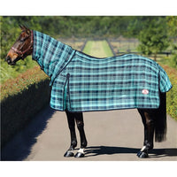 Kool Master PVC Shade Mesh Combo - Turquoise/Navy
