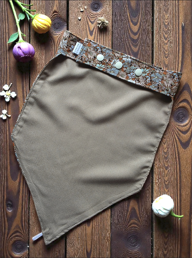 West'n Oasis Co Reversible Snap Scarf