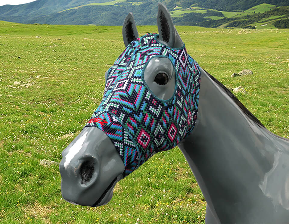 Tribal Squares Turquoise