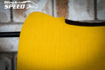 Load image into Gallery viewer, Yellow Standard Wither Relief - Round Skirt Merino Wool Barrel and Fender Saddle Pad
