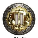 Bling & Speed Saddle Concho Options