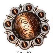 Bling & Speed Saddle Concho Options