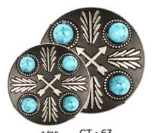 Bling & Speed Saddle Concho Options