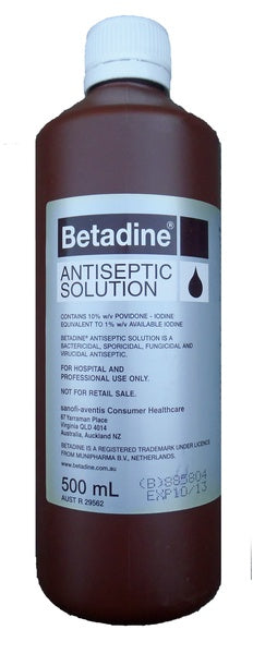 Betadine Solution 500ml