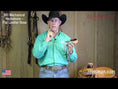 Load and play video in Gallery viewer, 951 TOOLED MECHANICAL HACKAMORE - Floral Tooling
