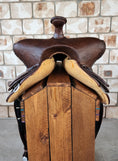 Load image into Gallery viewer, Bling and Speed All Round Western Saddle - 15.5" Seat
