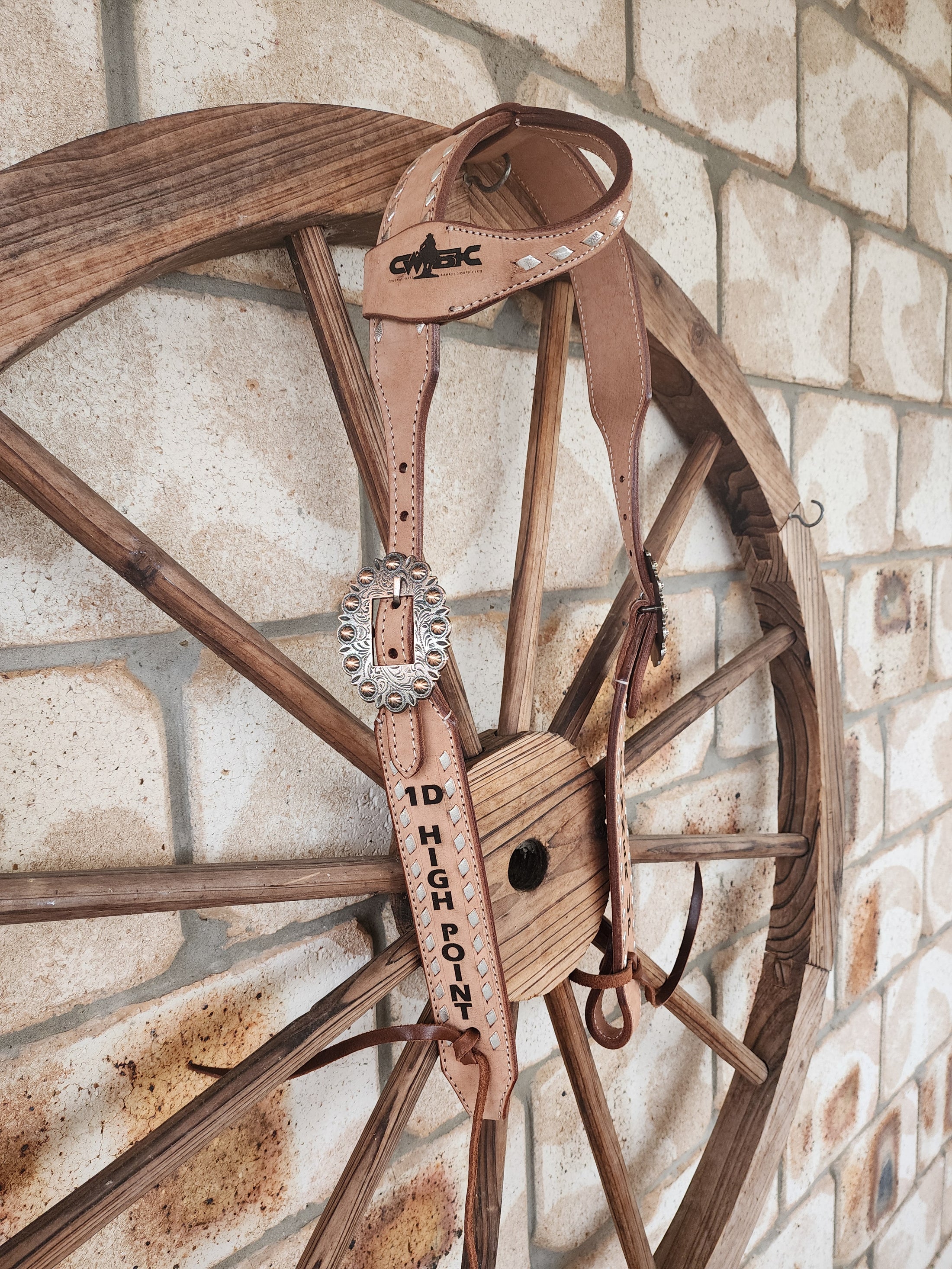 Buckstitched Trophy Headstalls