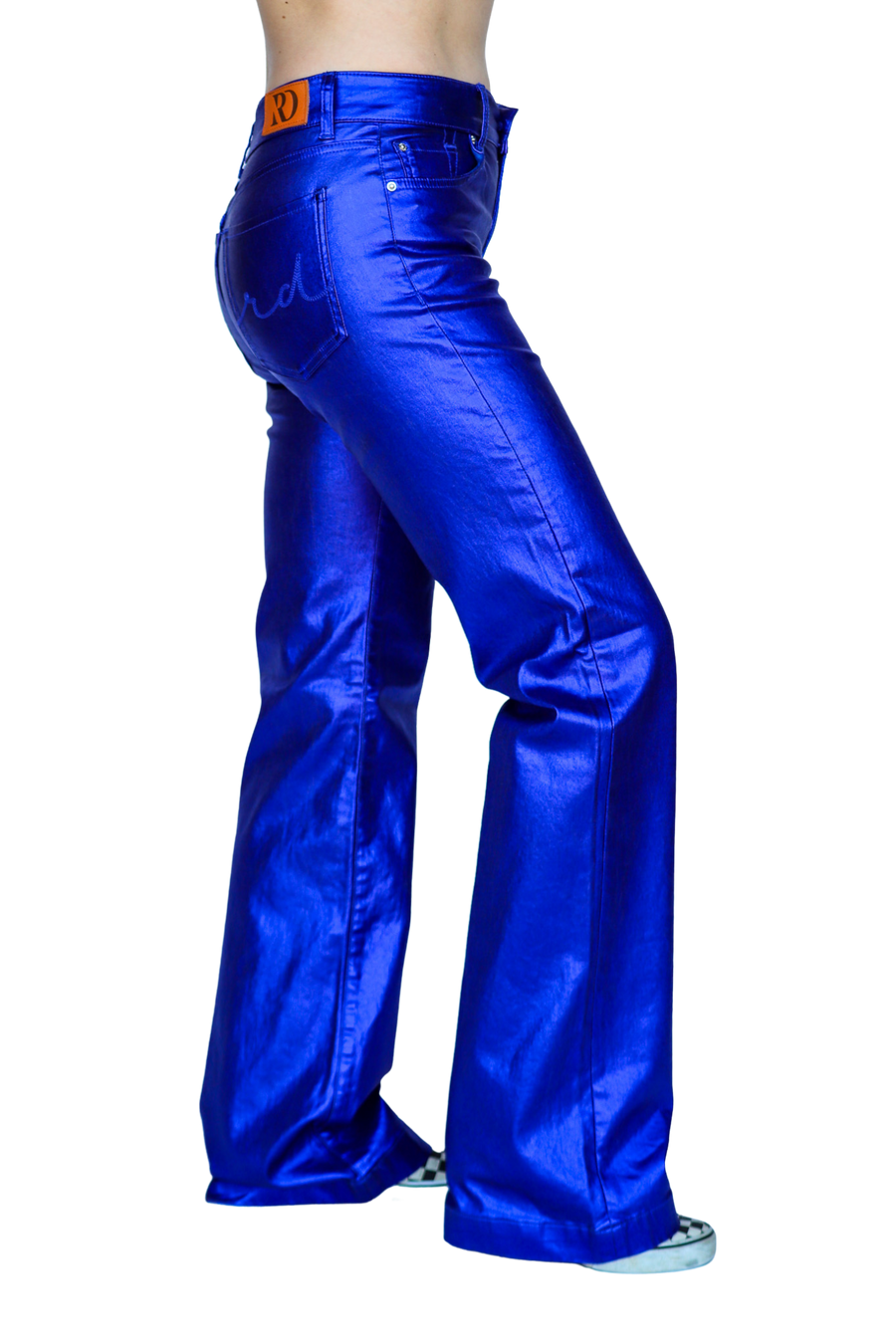Royal Blue Metallic Signature Trouser