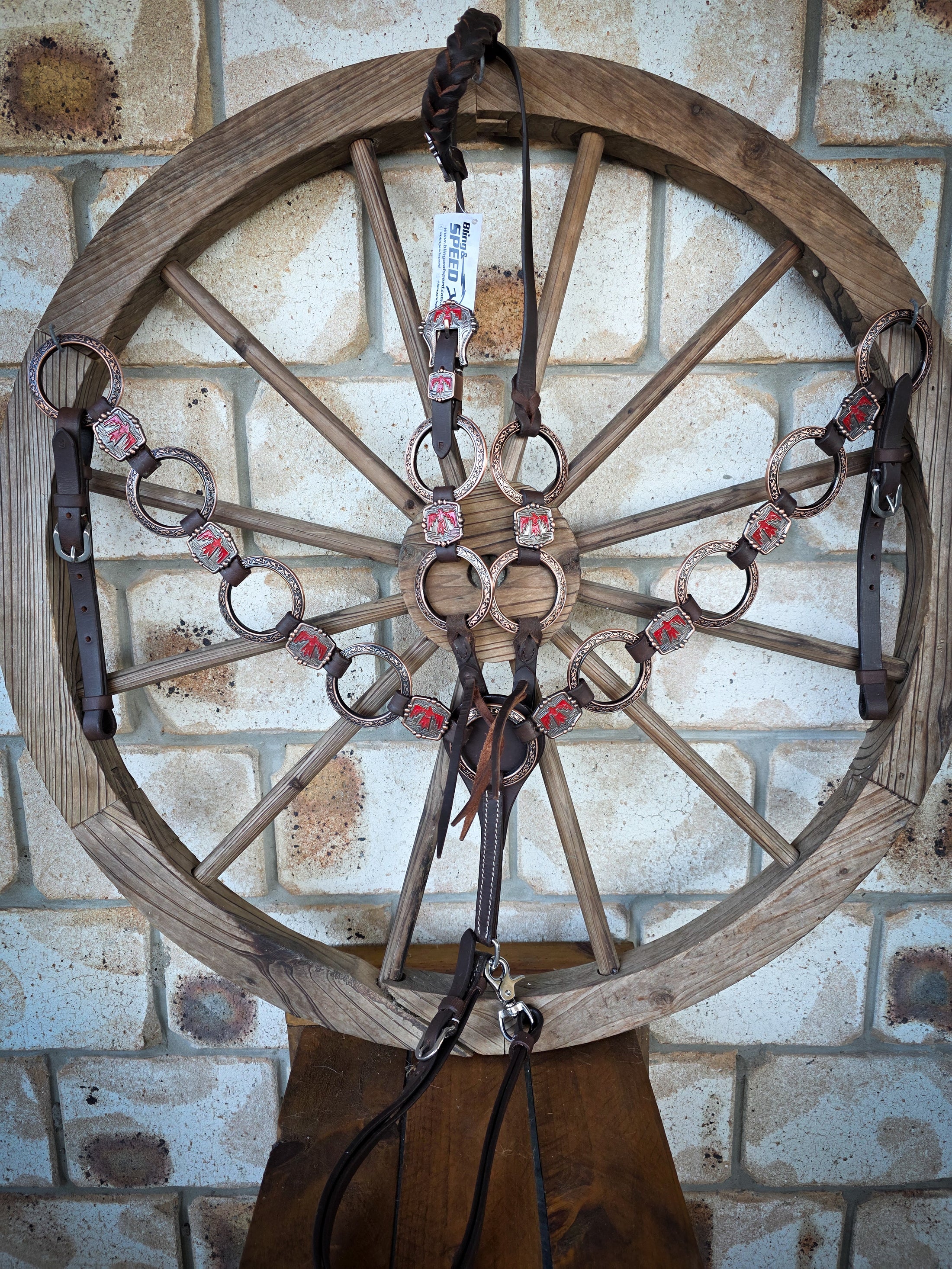 Red Thunderbird Ring Tack Set