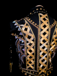 Load image into Gallery viewer, Black Crown - Western Show Shirt & Vest Set
