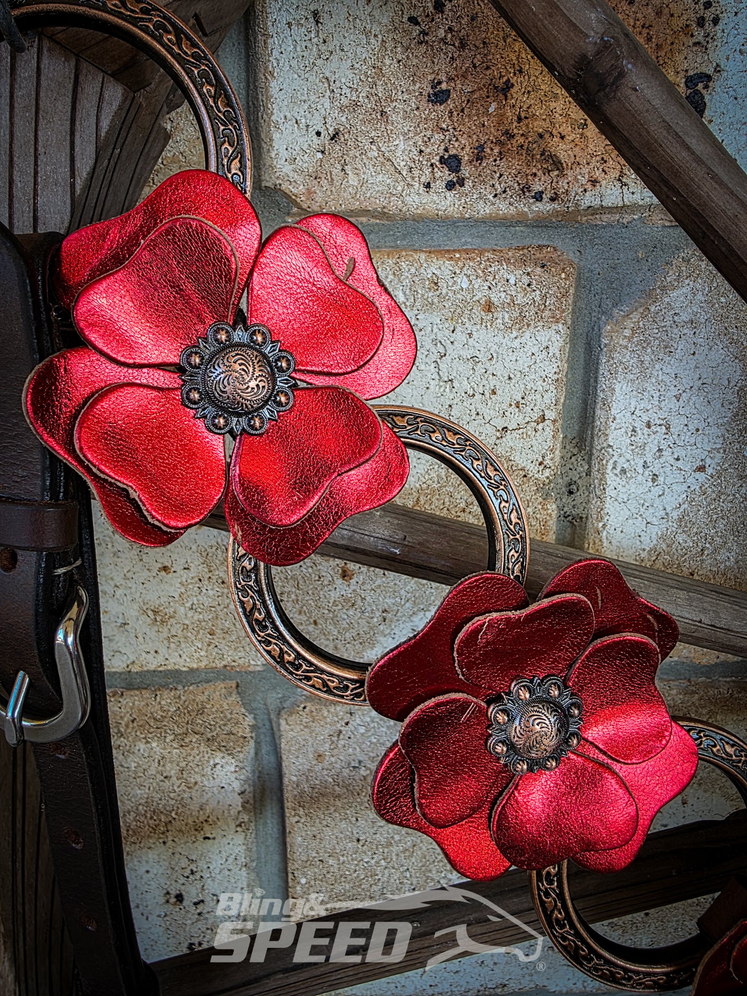 Poppy Tack Set - Red
