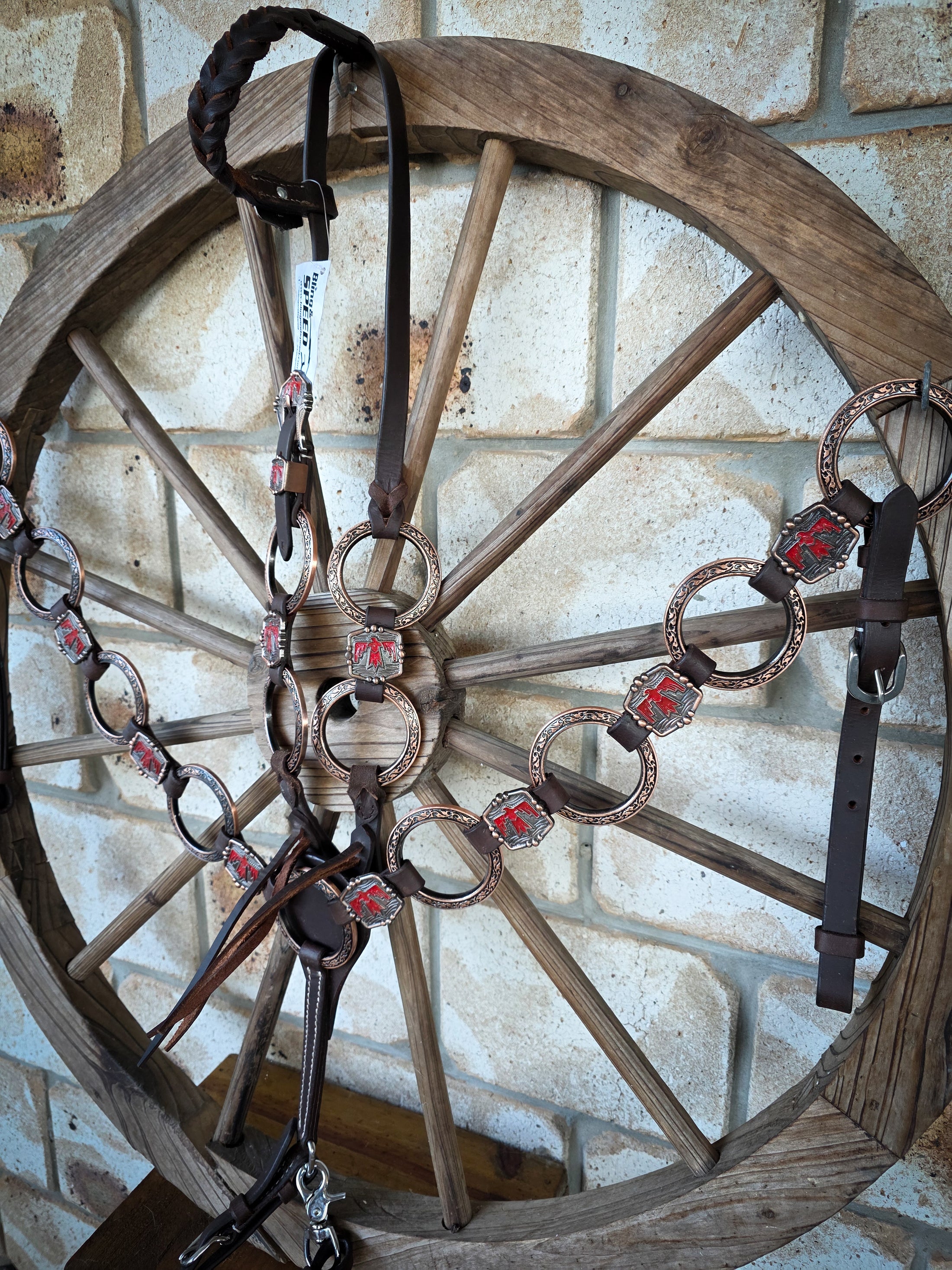 Red Thunderbird Ring Tack Set