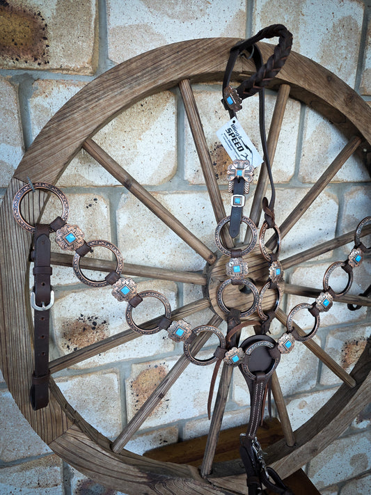 Southwest Jewel Ring Tack Set