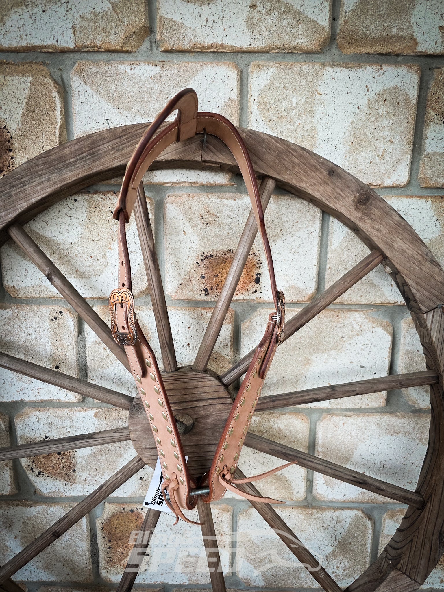 Trophy Tack One Ear Bridle – Blank or Custom Laser Engraved