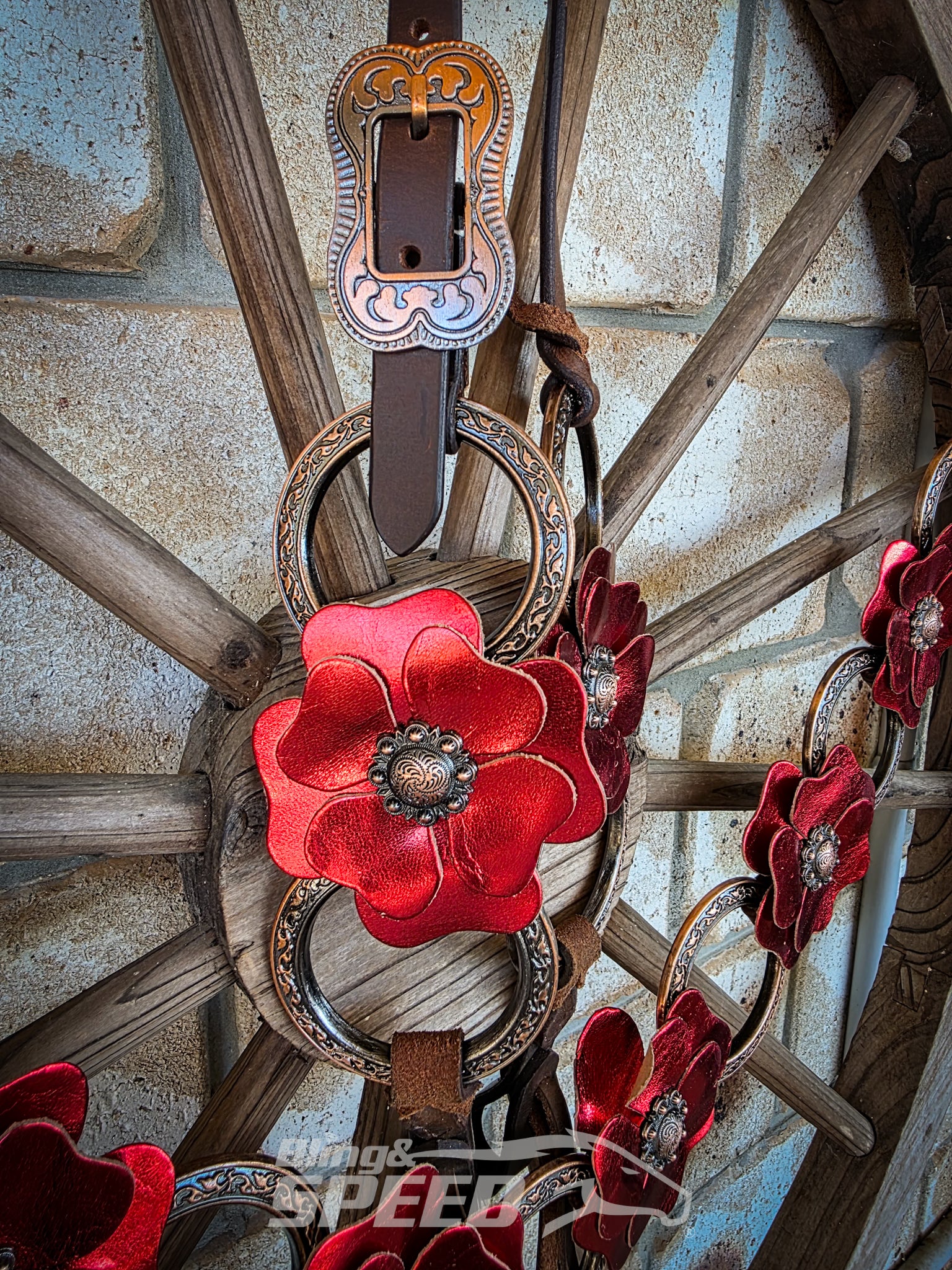 Poppy Tack Set - Red