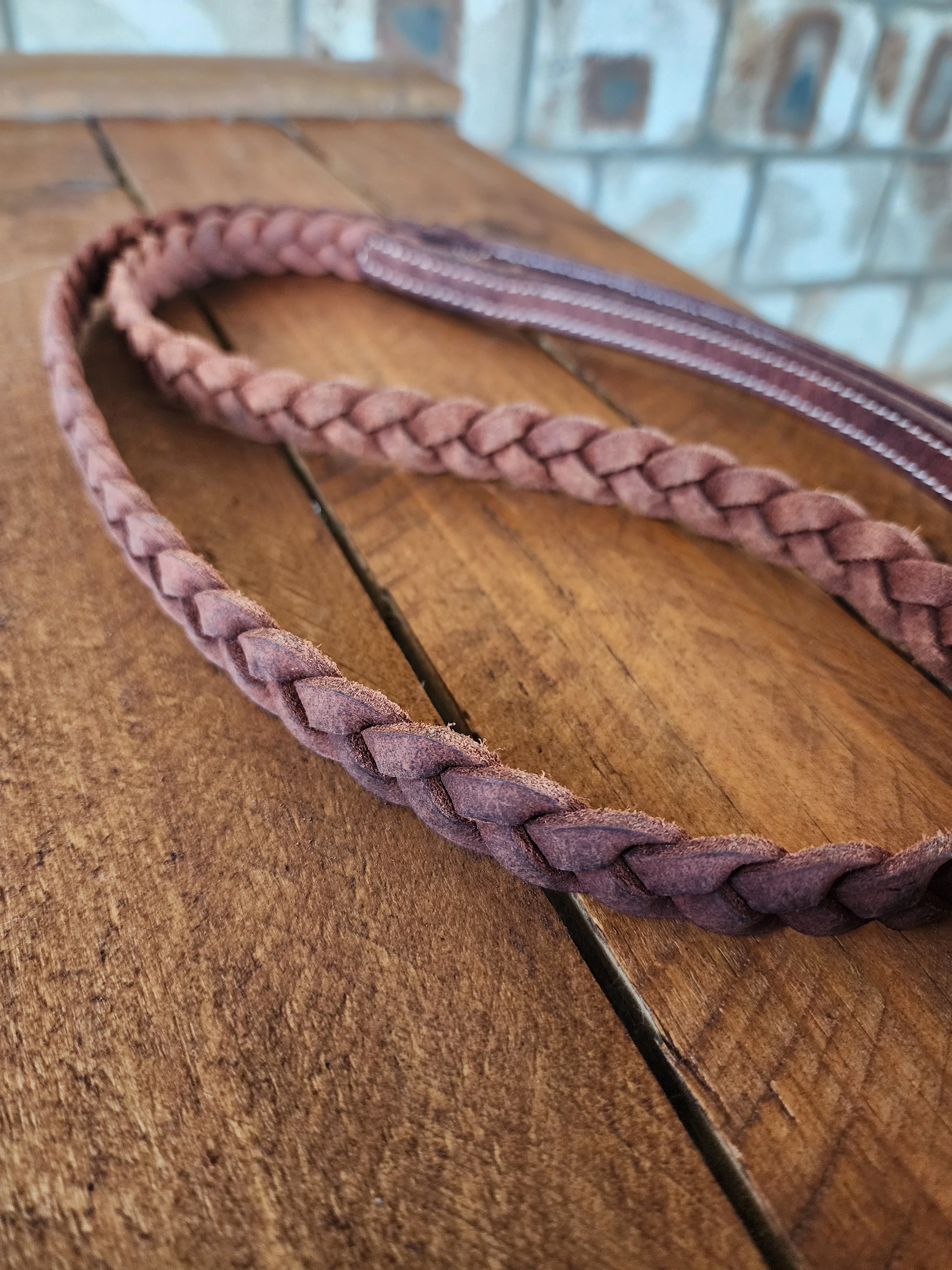 Bling & Speed Plait Barrel Reins