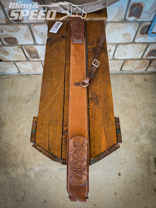 Leather Rear Cinch
