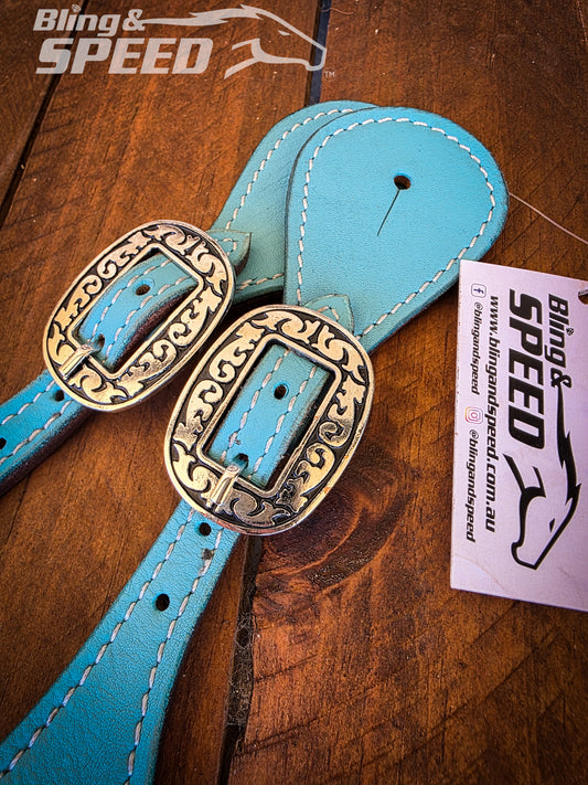 Turquoise Spur Straps