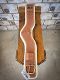 Load image into Gallery viewer, Shoulder Relief Girth with Removable Velcro Synthetic Wool Liner

