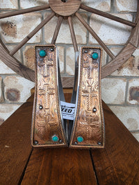 Copper Cross Stirrups