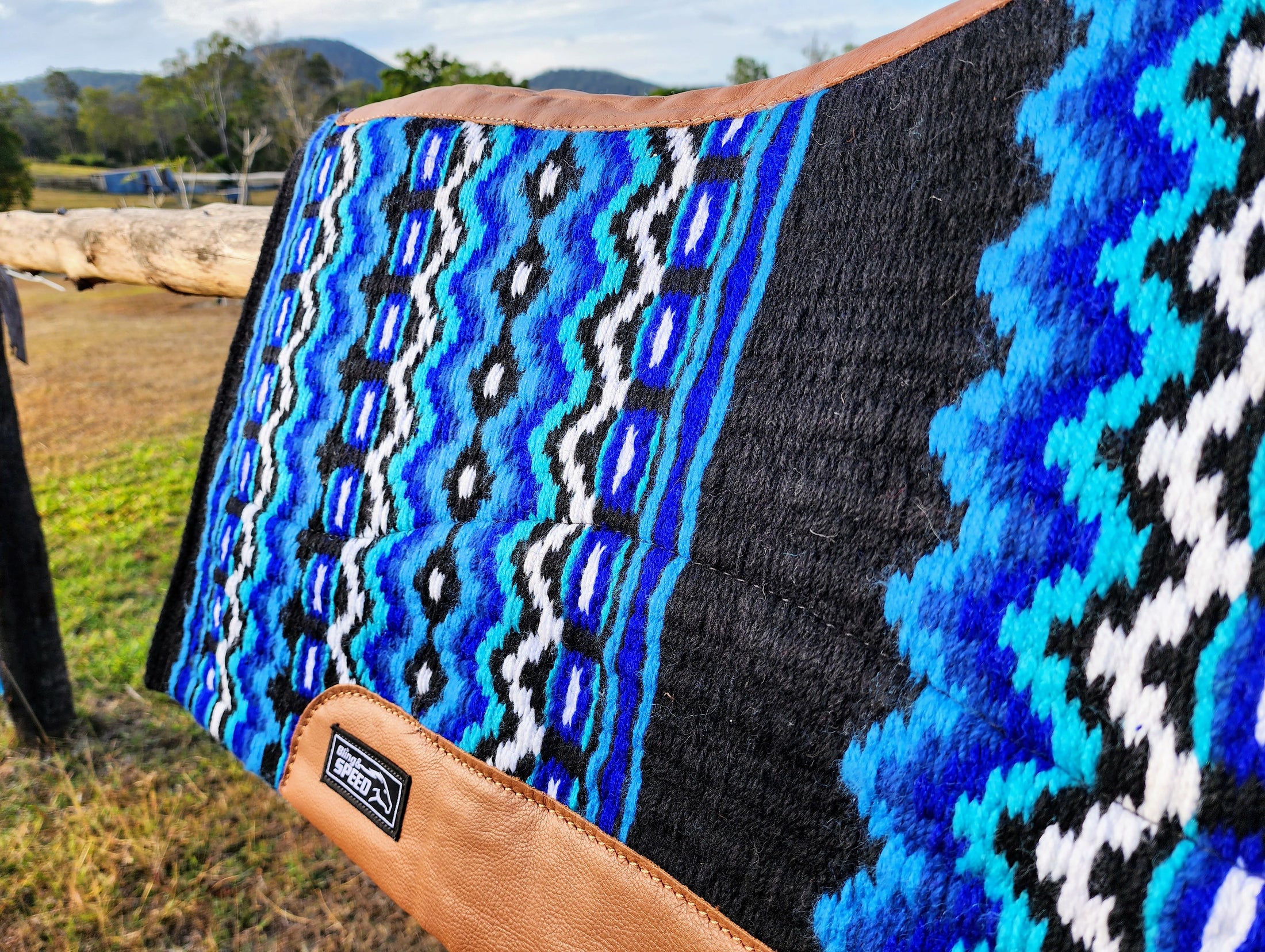 "Blue Moon" Saddle Pad