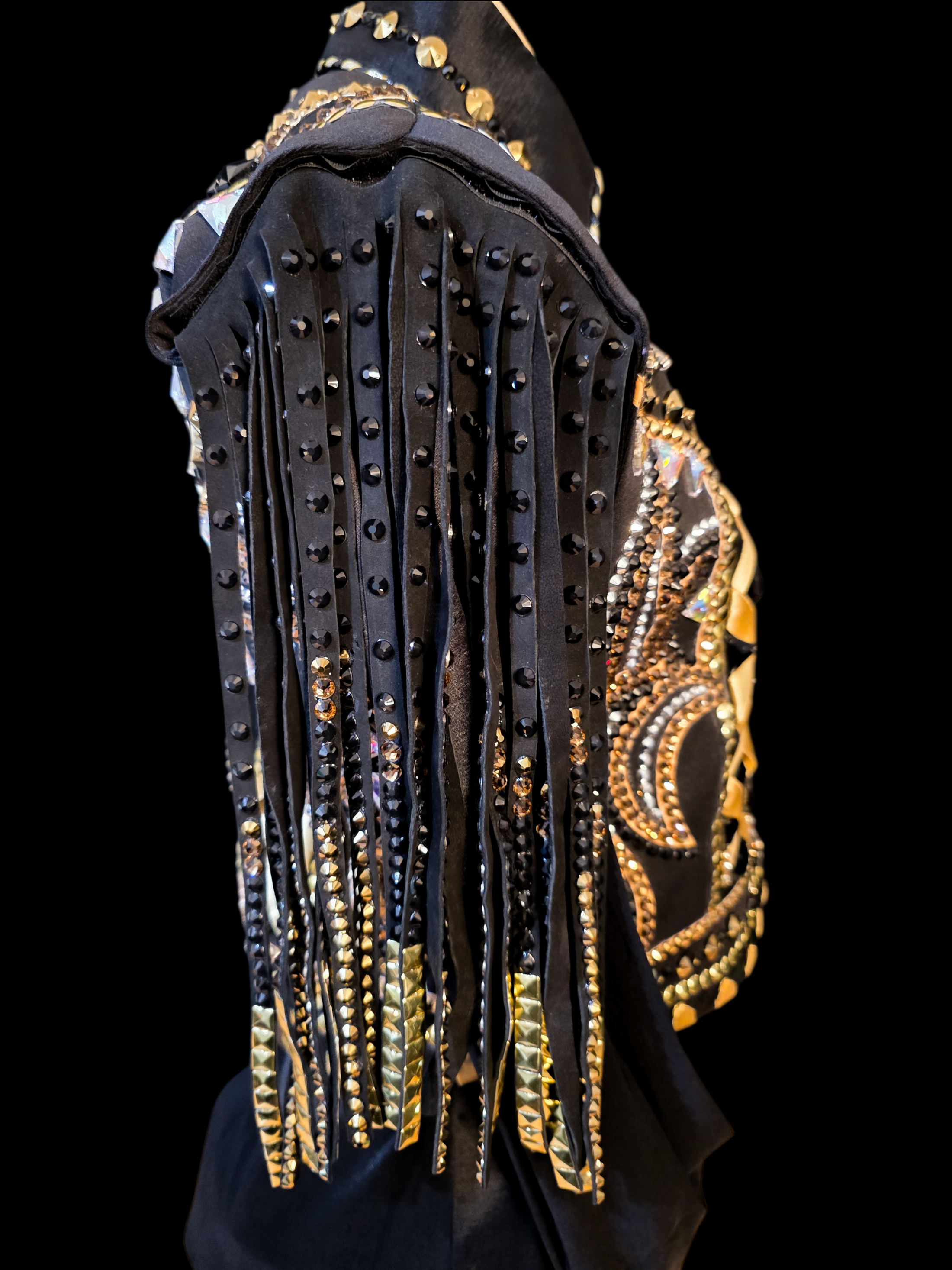 Black Crown - Western Show Shirt & Vest Set