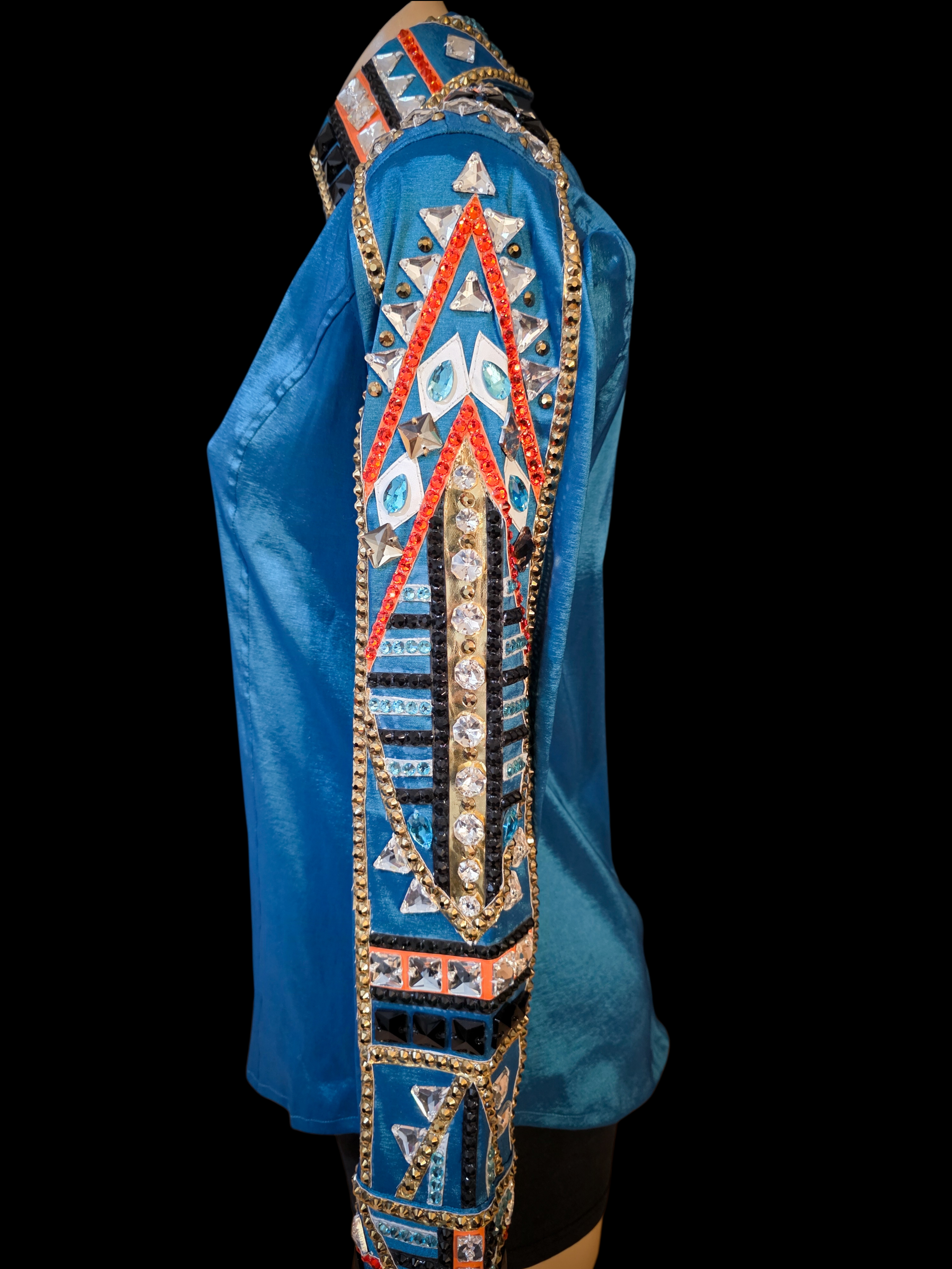 Azure - Western Show Shirt
