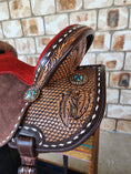 Load image into Gallery viewer, Leather Barrel Saddle - Jessie
