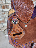 Load image into Gallery viewer, Leather Barrel Saddle - LBR5
