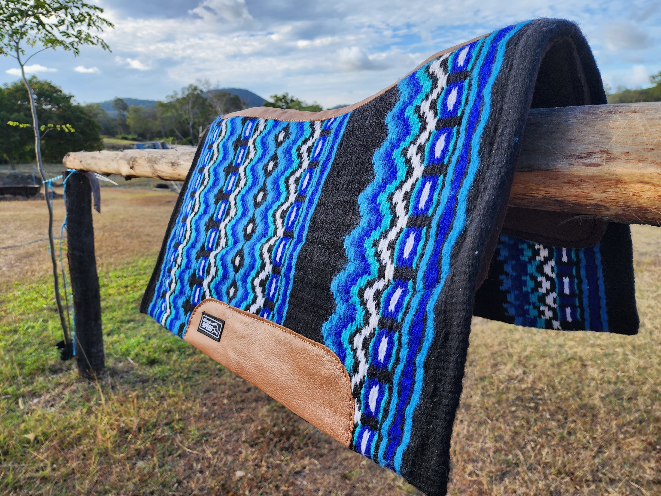 50. Blue Moon Saddle Pad